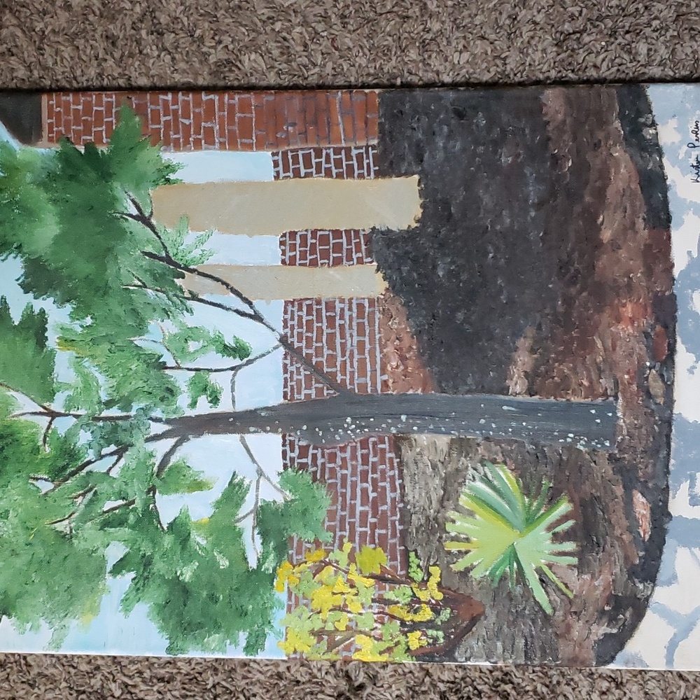 18x24 oil on canvas painting Nature Painting .